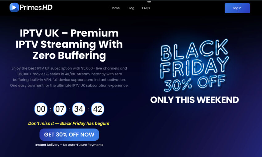 Black Friday IPTV